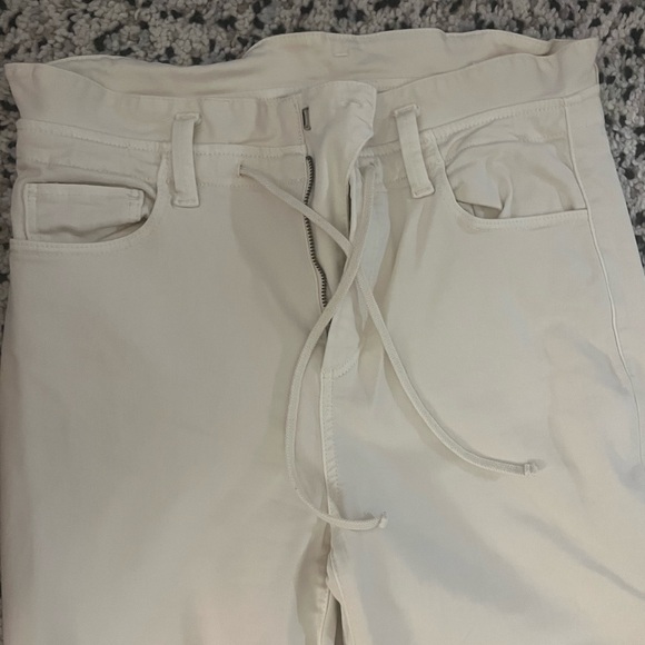 Paige | Carly Pant - Vintage Pale Daffodil wide leg pants size 28 - Picture 6 of 7